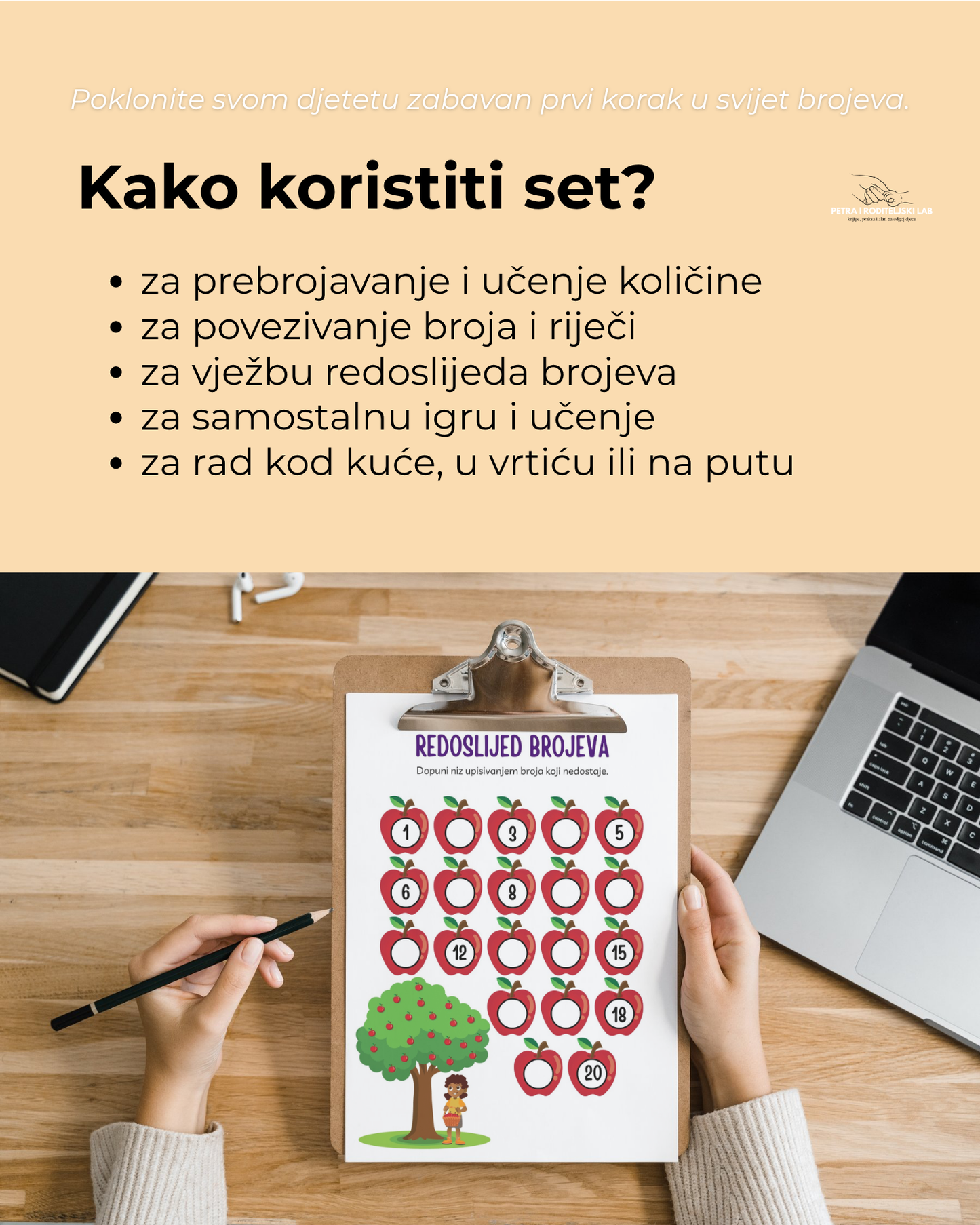 Montessori BROJEVI (3-7 god)