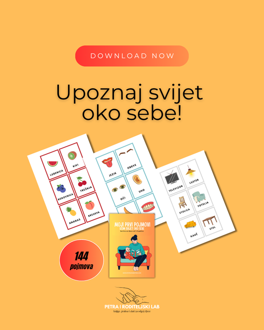 Montessori prvi pojmovnik 1-4 god