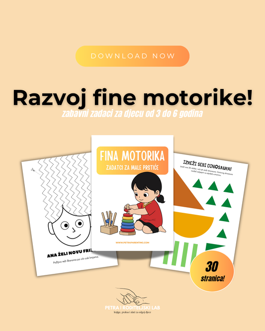 Montessori Fina motorika 3-6 god