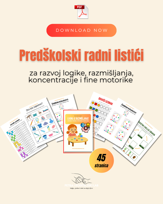 Montessori logika i razmišljanje 3-6 god
