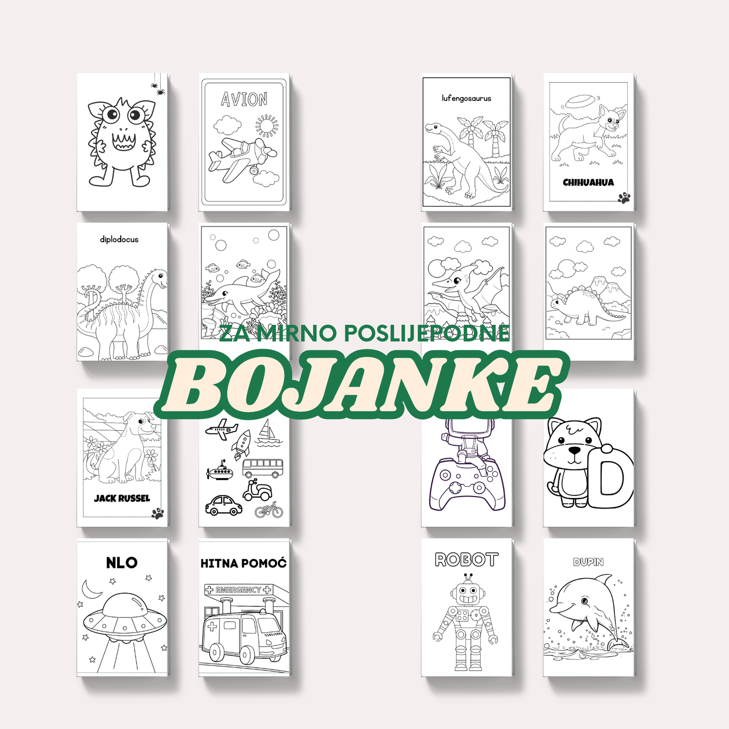 Bojanke za dječake
