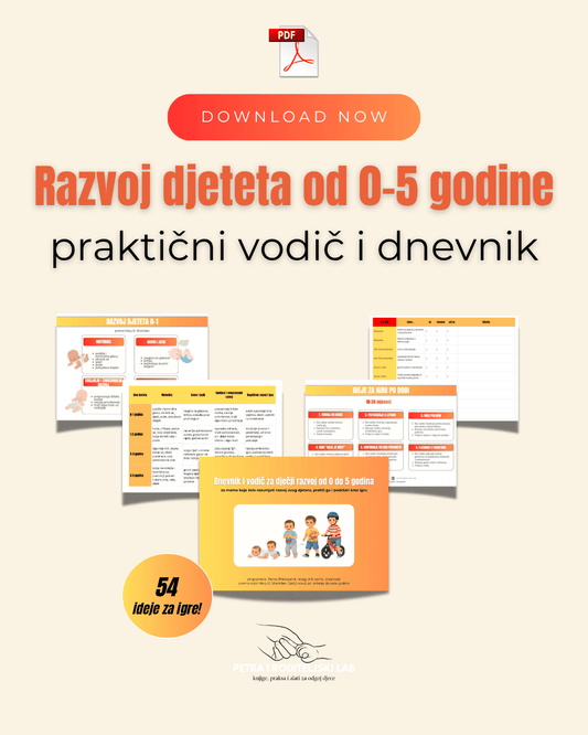Vodić kroz djetetov razvoj + dnevnik i 54 ideje