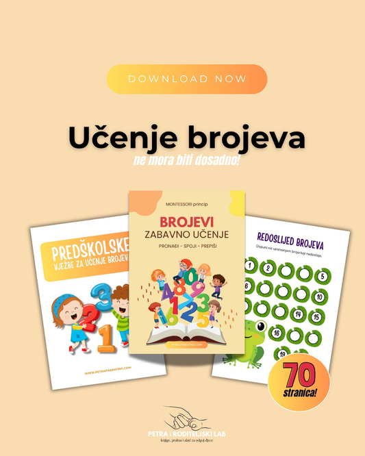 Montessori BROJEVI (3-7 god)